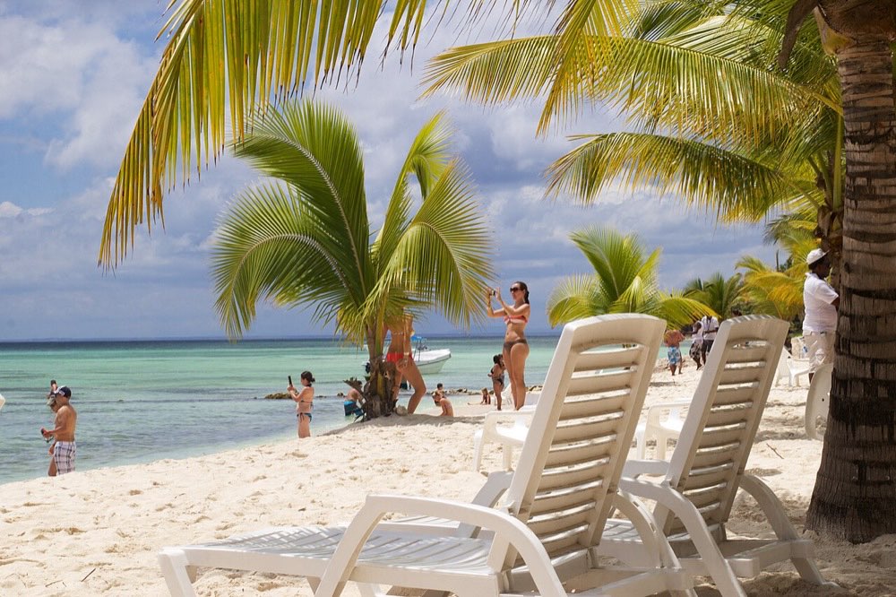Caribbean beach scene – Punta Cana, Dominican Republic